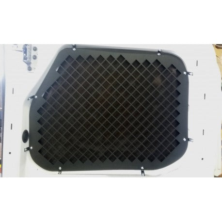 2015 + FORD TRANSIT WINDOW SCREENS FOR LOW ROOF REAR SWINGING CARGO DOORS