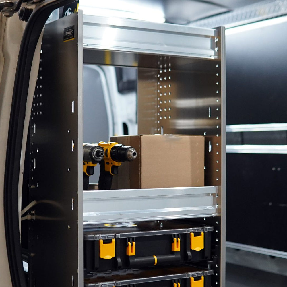 
                      
                        Partskeeper Parts Organizer Aluminum Storage Cabinet w/ 8 Carry Cases & 2 Shelves – C5-PA18-8
                      
                    