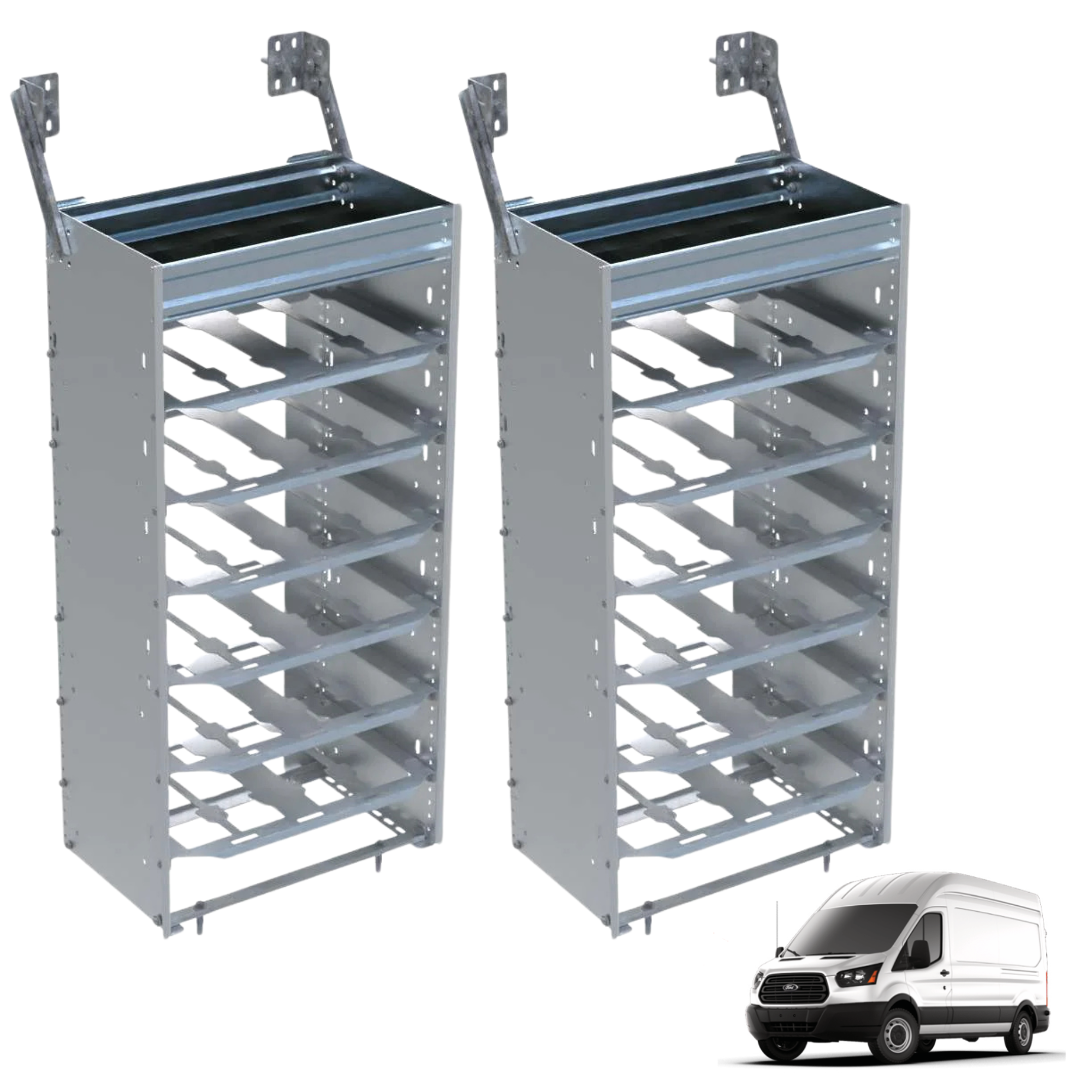 Partskeeper Cabinet for Milwaukee Packout Organizers, 44.5" - C4-MA20-6 (Set of 2))
