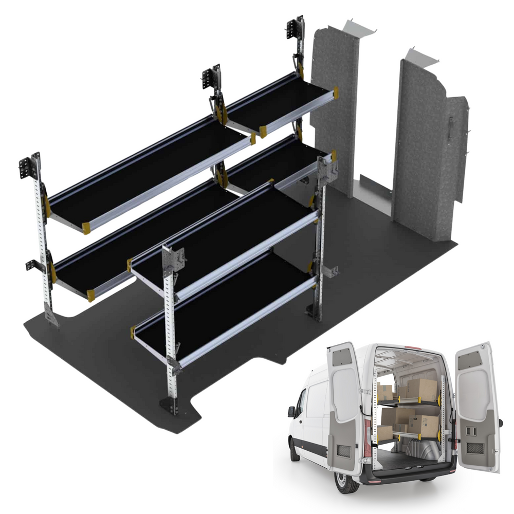 
                      
                        Delivery Van Shelving Package, RAM ProMaster, 159” WB – RPL-19
                      
                    