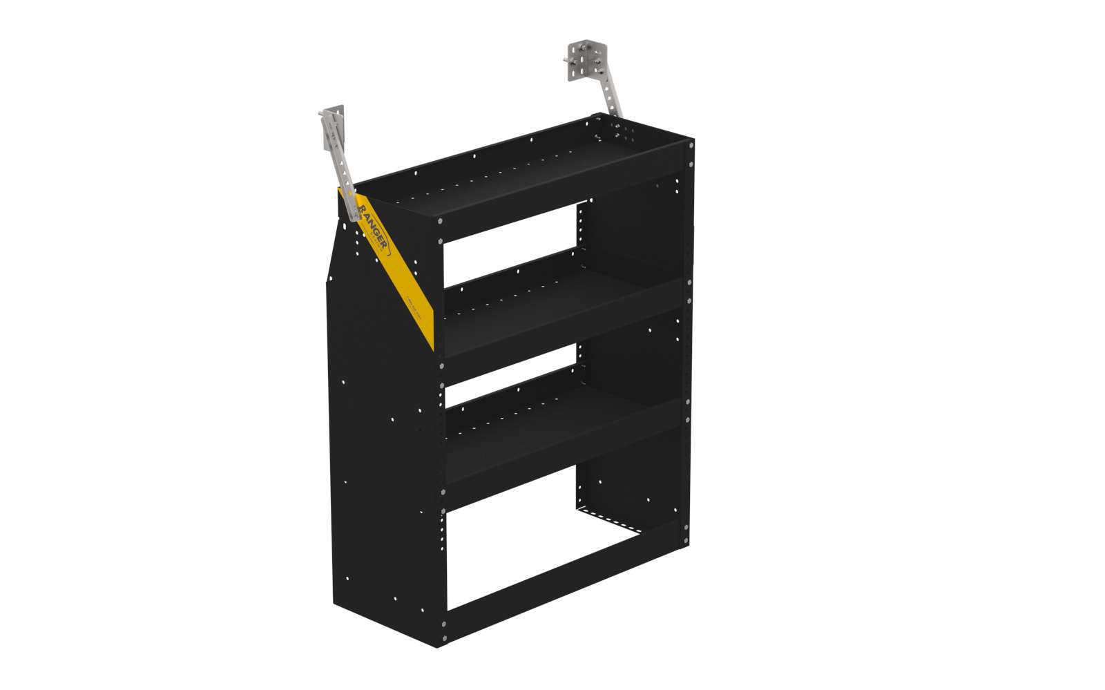 B-Series Steel Shelving Unit for Low Roof Van, 14″ x 44.5″ x 36" - B4-RS36-3