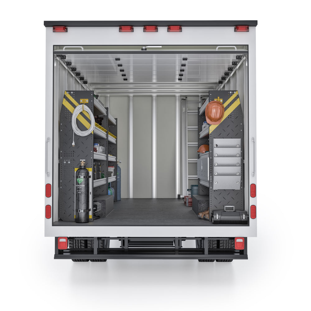 
                      
                        HVAC Van Shelving Package, 14′ Box Truck/Enclosed Trailer – BTL-12
                      
                    