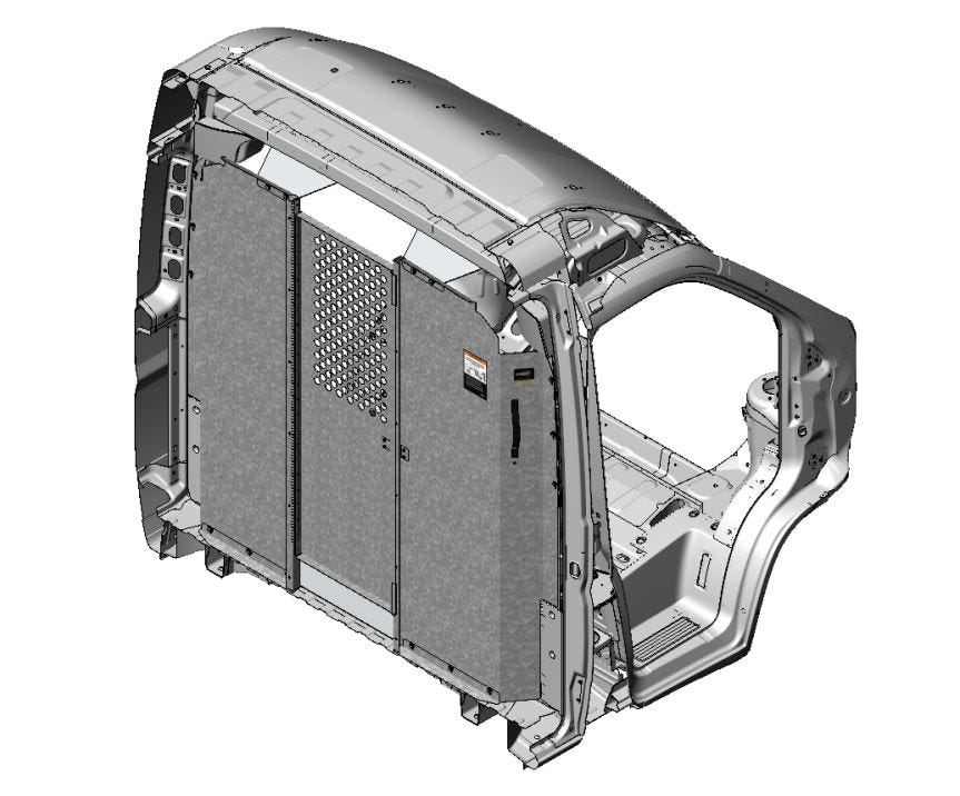 Van Partition, Swing Door, Ram ProMaster – C30-X
