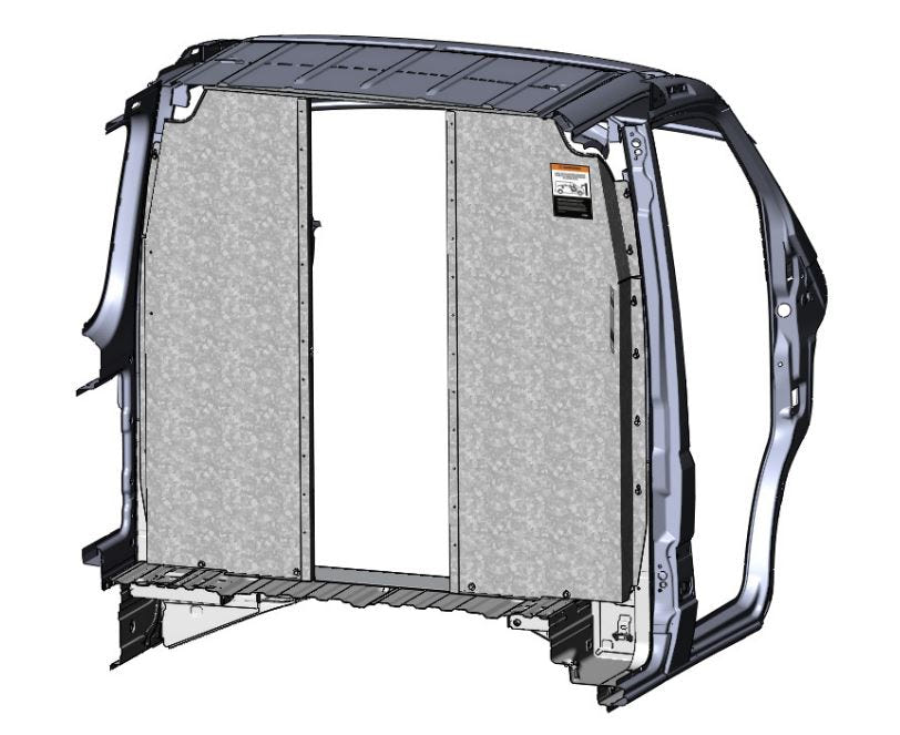 Van Partition, Walk Through, Mercedes Sprinter Low Roof – C24-DL