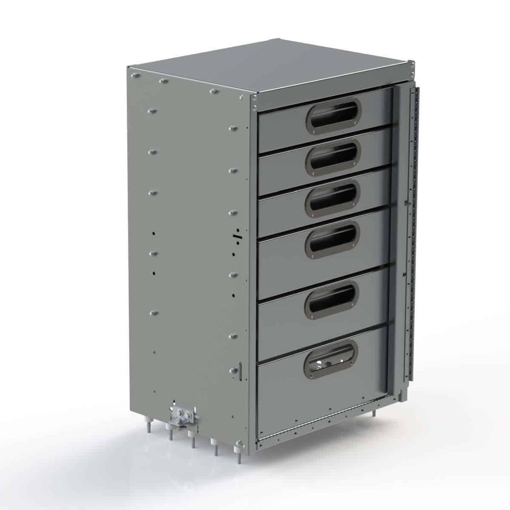 Cargo Van Cabinet, 5 Drawer & 1 Door – 5060-5