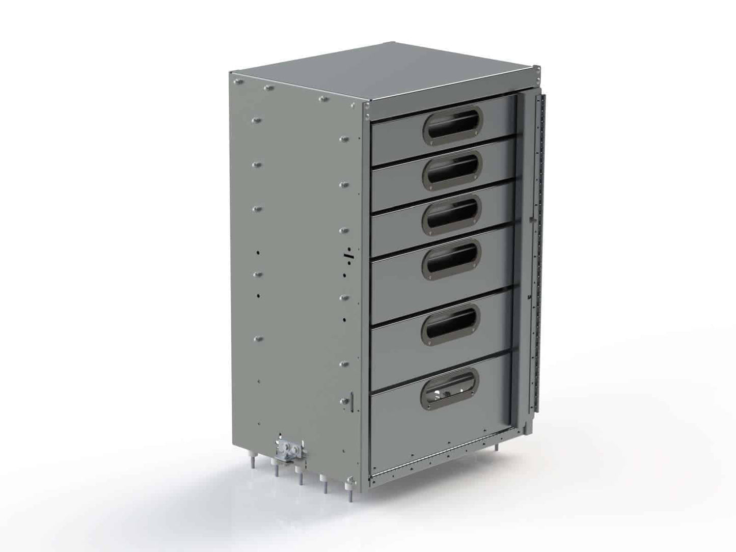 Cargo Van Cabinet, 5 Drawer & 1 Door – 5060-5