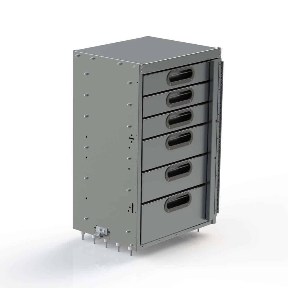 Cargo Van Cabinet, 6 Drawer – 5060-6