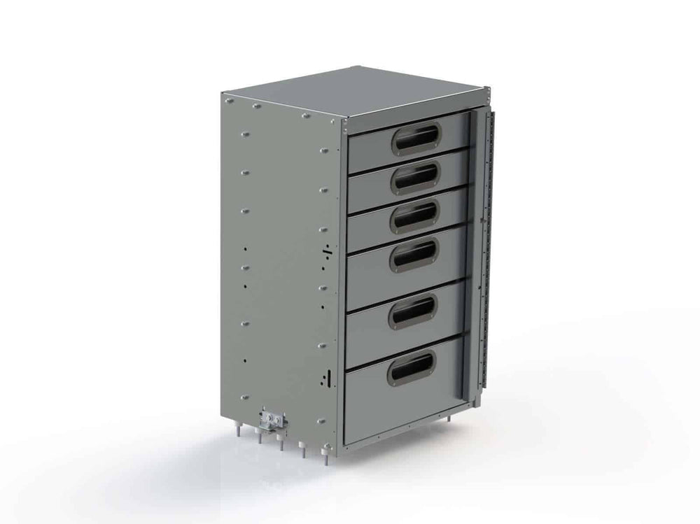 Cargo Van Cabinet, 6 Drawer – 5060-6