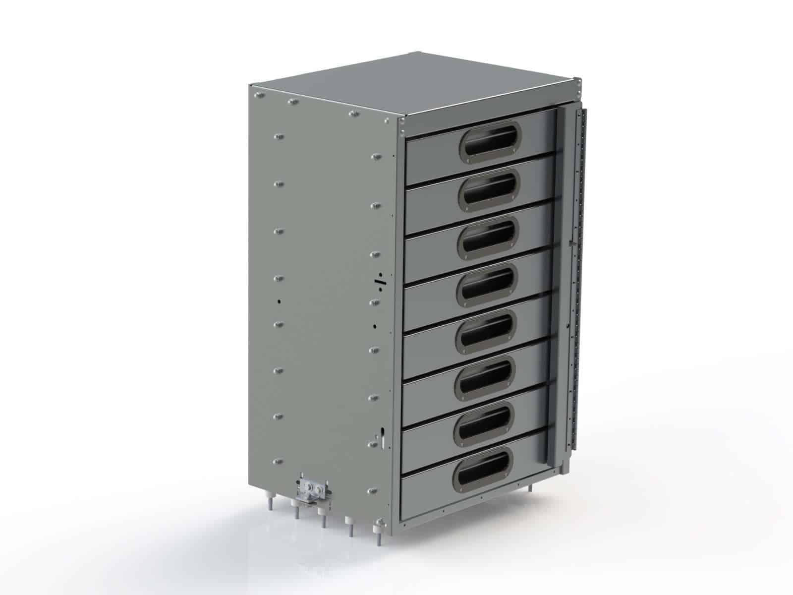 Cargo Van Cabinet, 8 Drawer – 5060-8