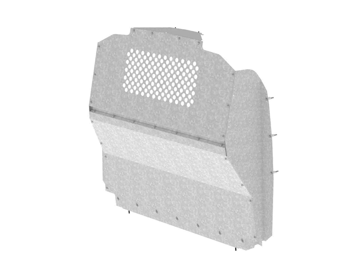 Contoured Van Partition with Perforated Window, Steel, Mercedes Metris – C10-MM