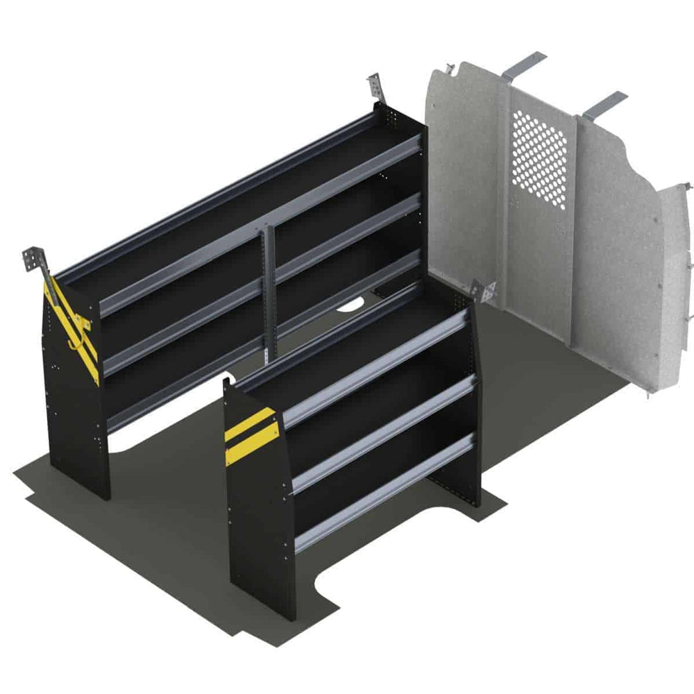 Contractor Van Shelving Package, Chevrolet Express, 135” WB – GSR-10