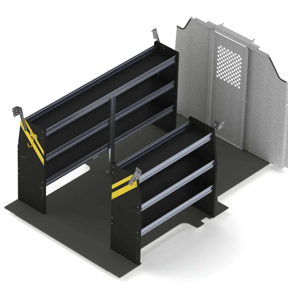 Contractor Van Shelving Package, Ford Transit Low Roof – FTL-10
