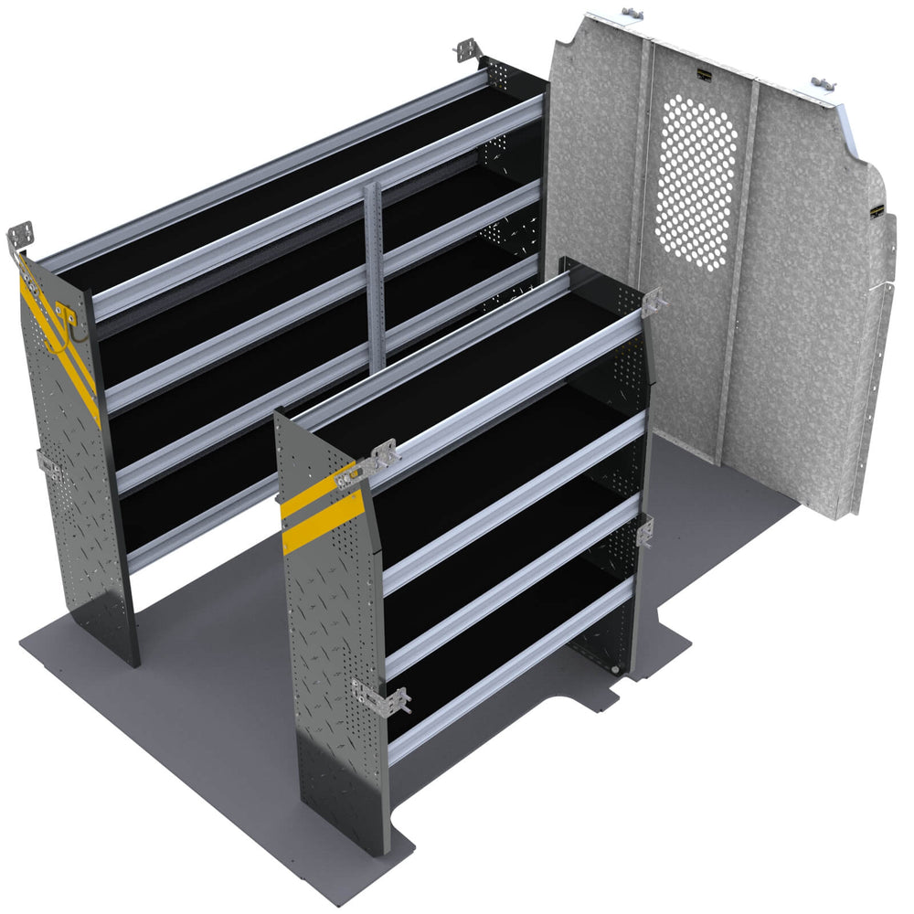 Contractor Van Shelving Package, Ford Transit Med Roof, 130” WB – FTR-10