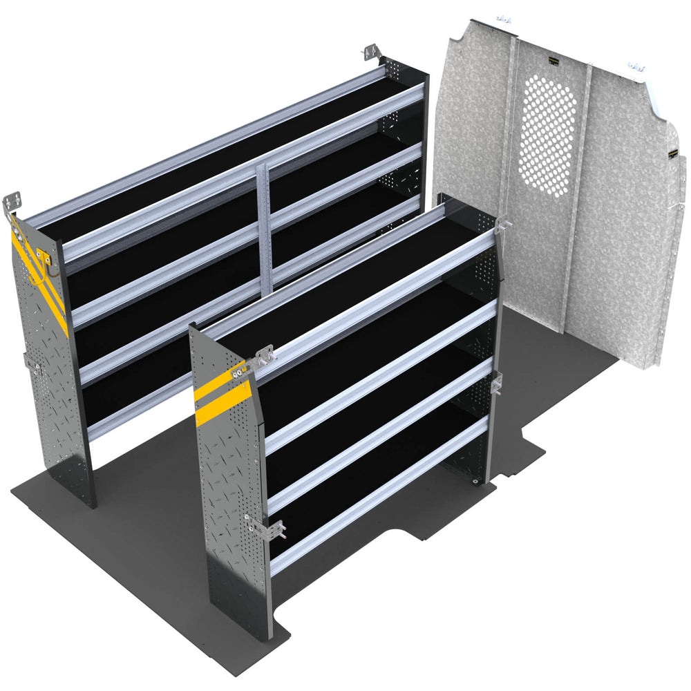Contractor Van Shelving Package, Ford Transit Med Roof, 148” WB – FTM-10