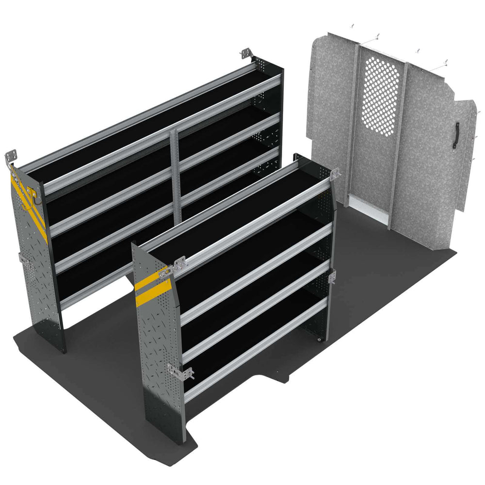 Contractor Van Shelving Package, RAM ProMaster, 159” WB – RPL-10