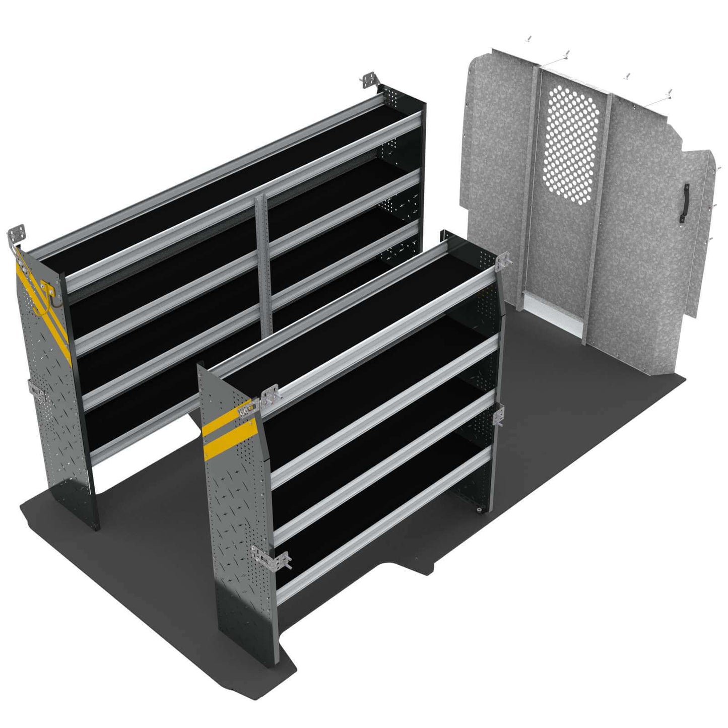 Contractor Van Shelving Package, RAM ProMaster, 159” WB – RPL-10