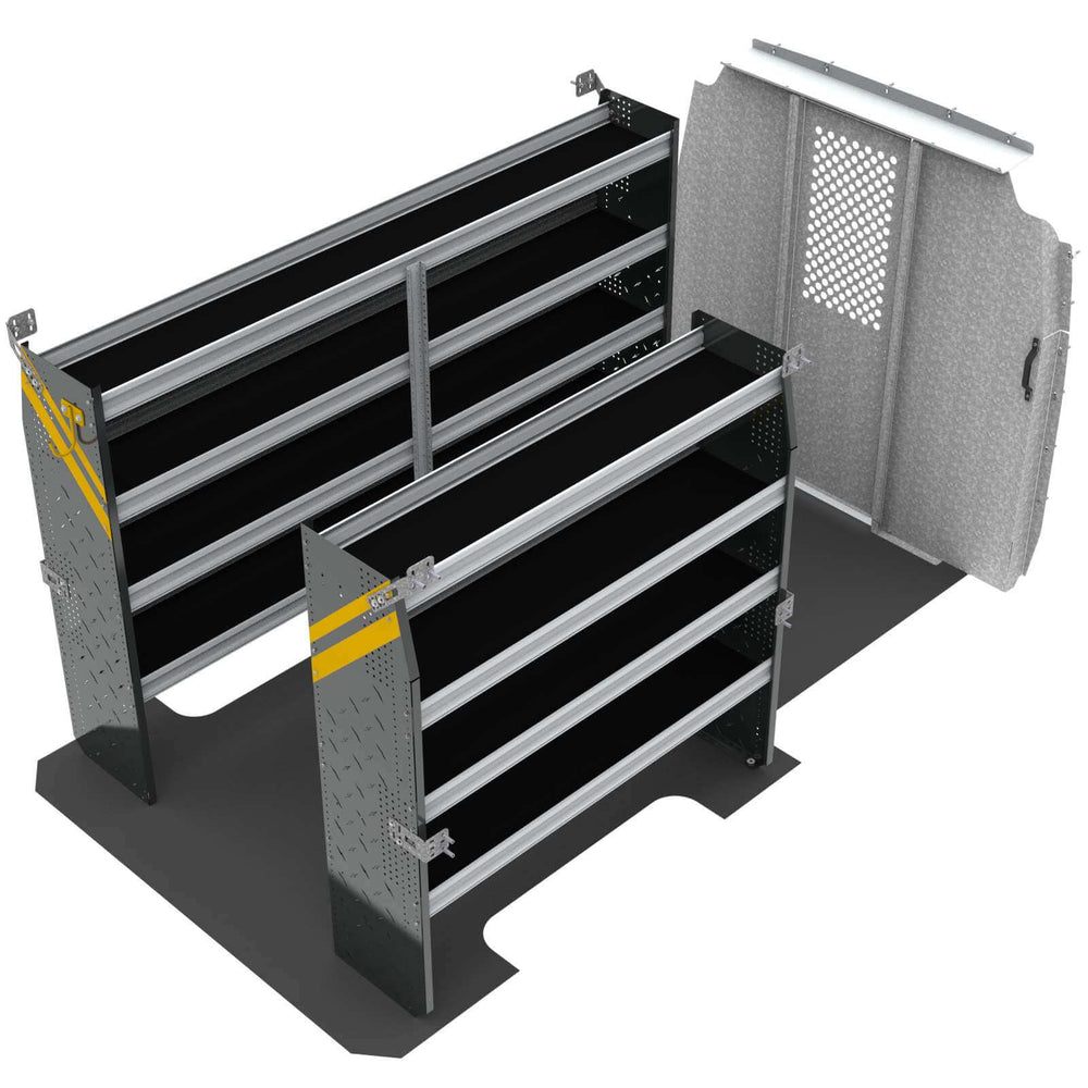 
                      
                        Contractor Van Shelving Package, Mercedes Sprinter, 144” WB – DHS-10
                      
                    
