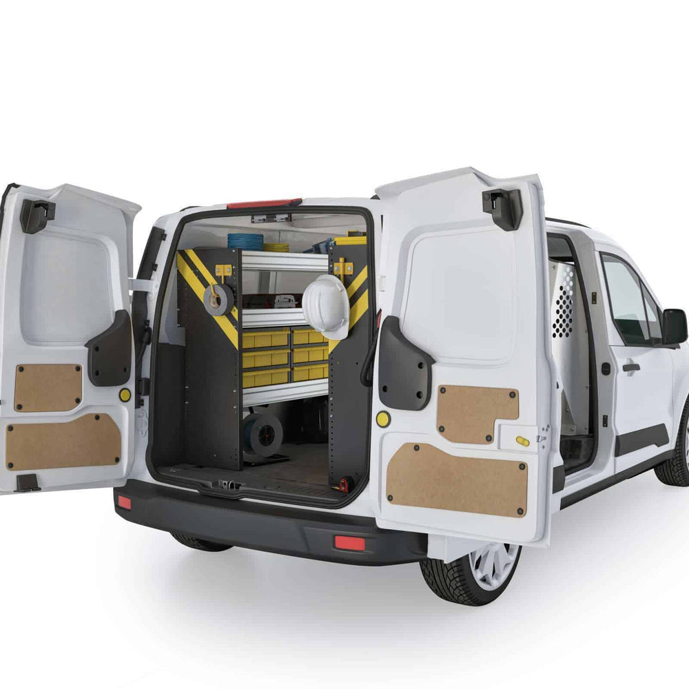 
                      
                        Mobile Service & Plumbing Van Shelving Package, Ford Transit Connect Long WB – TCL-16
                      
                    