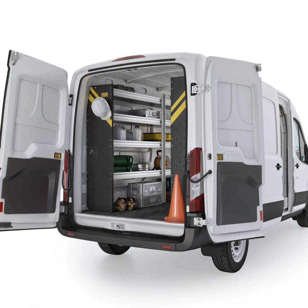 
                      
                        Contractor Van Shelving Package, Ford Transit Med Roof, 148” WB – FTM-10
                      
                    