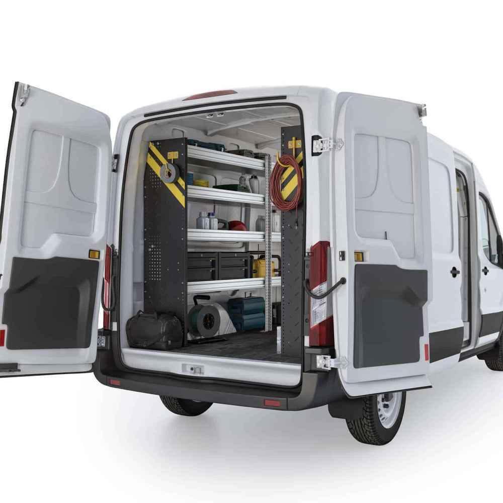 
                      
                        Mobile Service & Plumbing Van Shelving Package, Ford Transit Med Roof, 148” WB – FTM-16
                      
                    