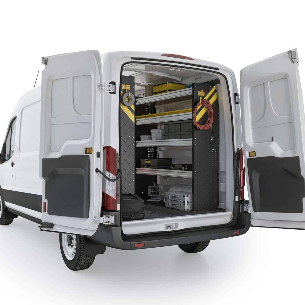 
                      
                        Mobile Service & Plumbing Van Shelving Package, Ford Transit Med Roof, 148” WB – FTM-16
                      
                    