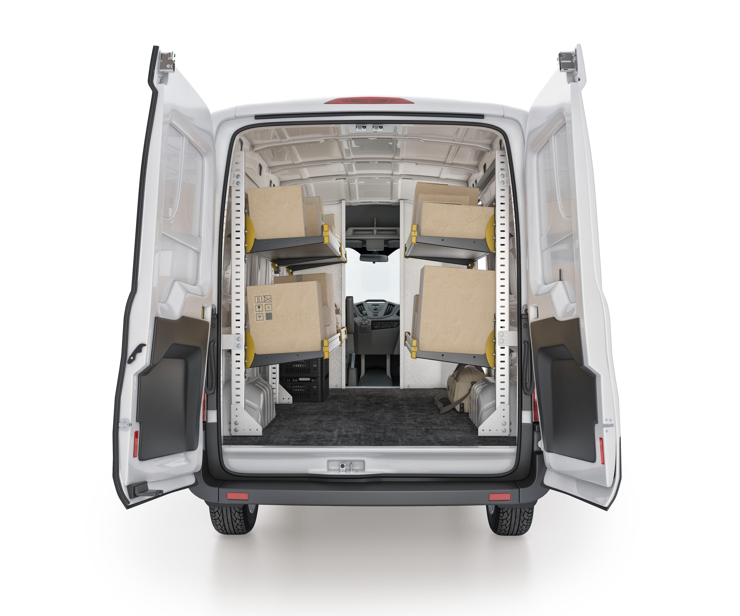 Delivery Van Shelving Package, Ford Transit Med Roof, 148” WB – FTM-19