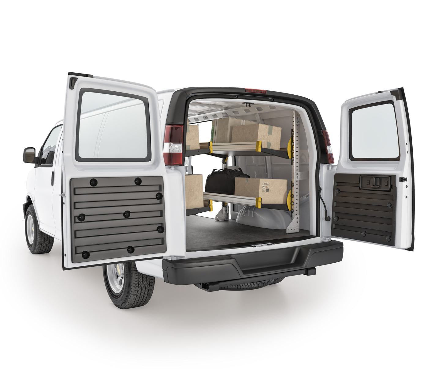 Delivery Van Shelving Package, Chevrolet Express, 135” WB – GSR-19