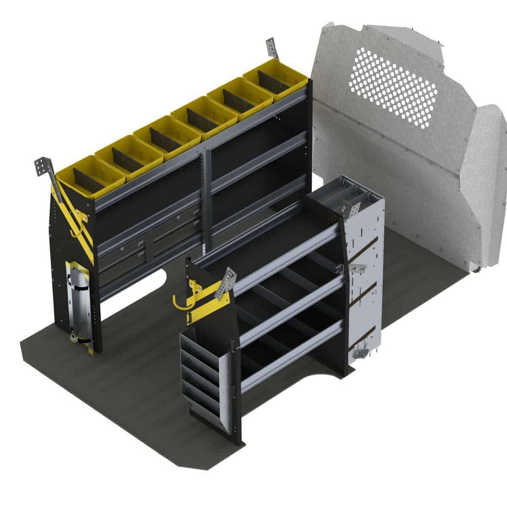 HVAC Van Shelving Package, Mercedes Metris All WB – MML-12