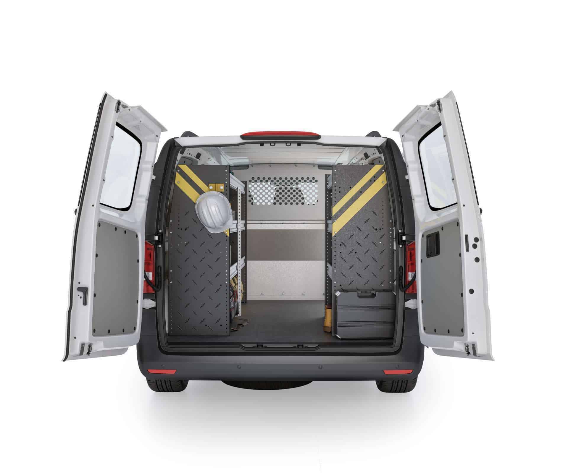 Contractor Van Shelving Package, Mercedes Metris All WB – MMR-10