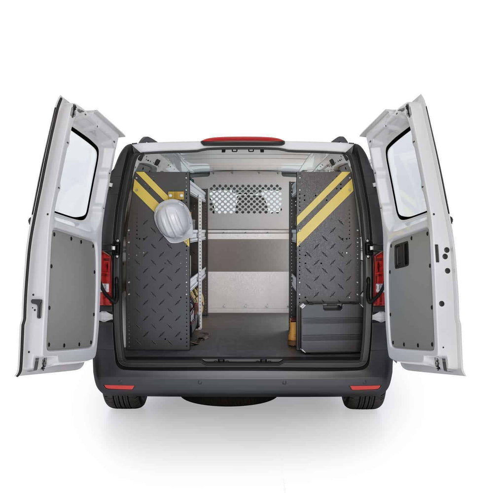 
                      
                        Contractor Van Shelving Package, Mercedes Metris All WB – MML-10
                      
                    
