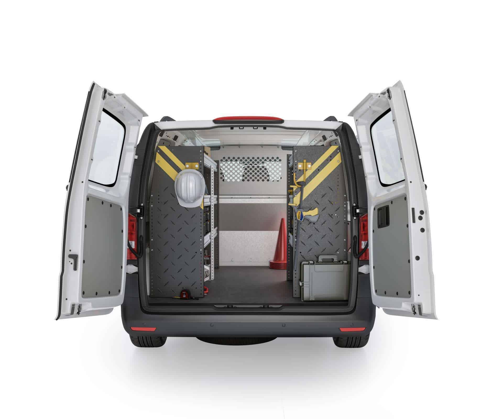 Mobile Service & Plumbing Van Shelving Package, Mercedes Metris All WB – MMR-16