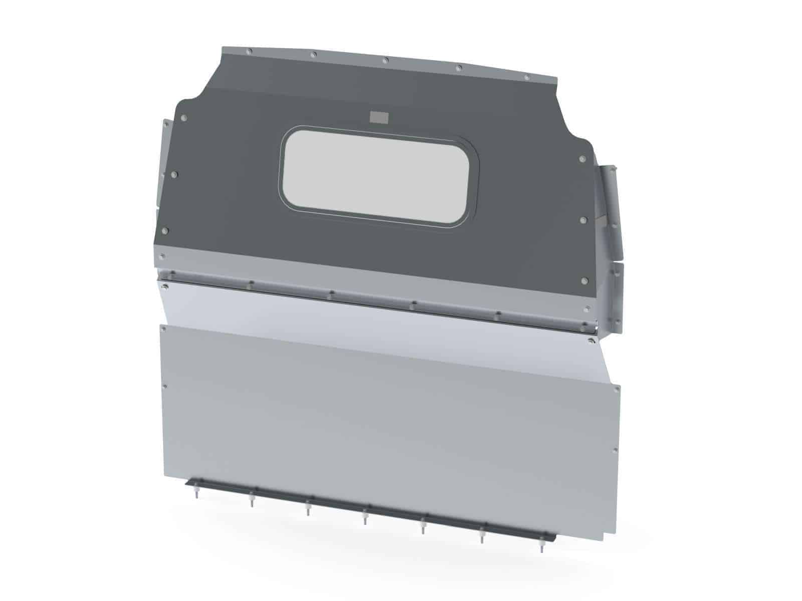 Aluminum Van Shelving Package, Mercedes Sprinter Low Roof, 144” WB – DLS-27