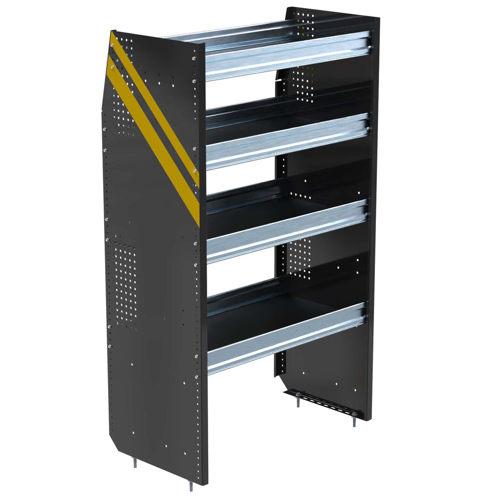N5 Series Cargo Van Shelving, 36″ Wide, 4 Trays – N5-DS36-4
