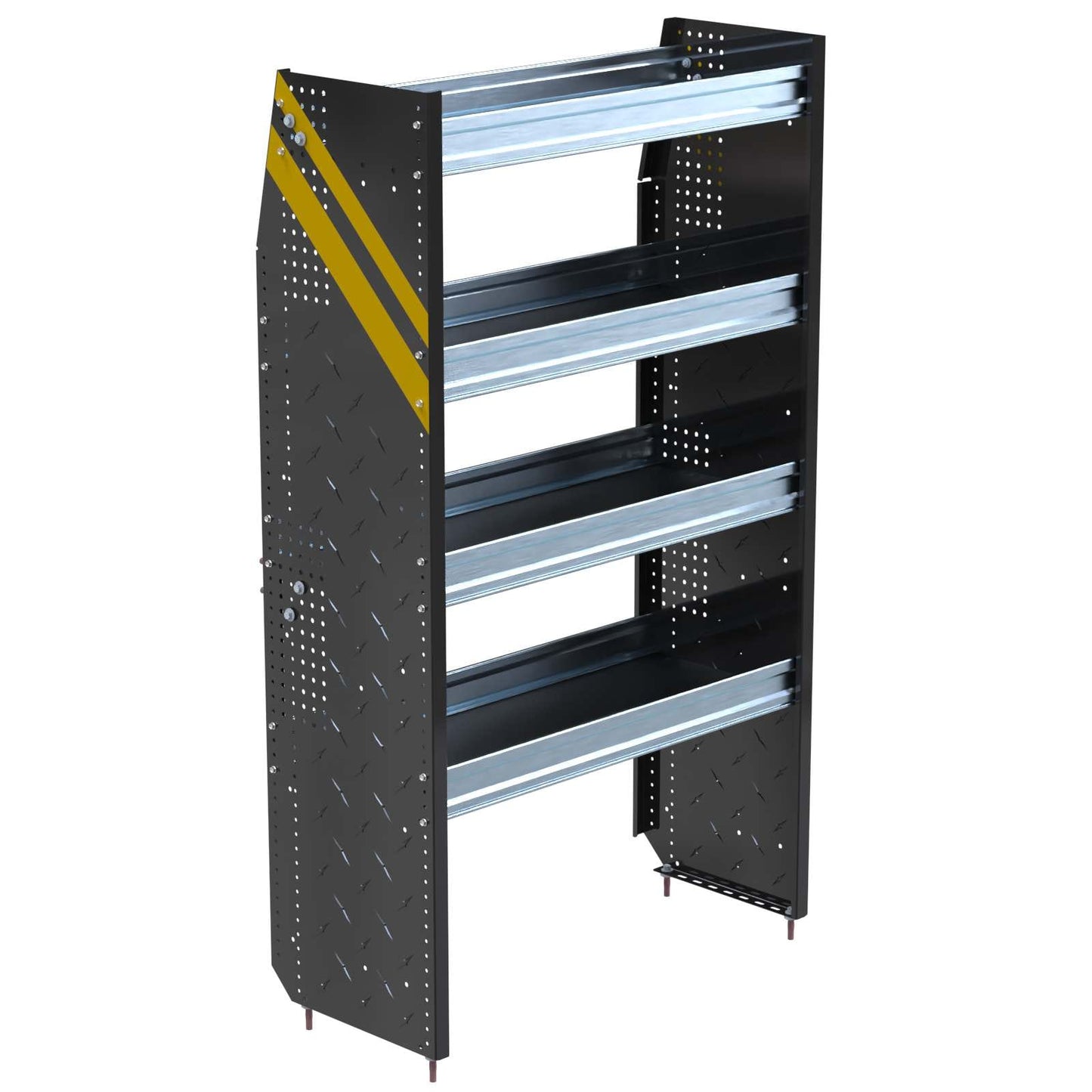 N5 Series Cargo Van Shelving, 36″ Wide, 4 Trays – N5-RS36-4