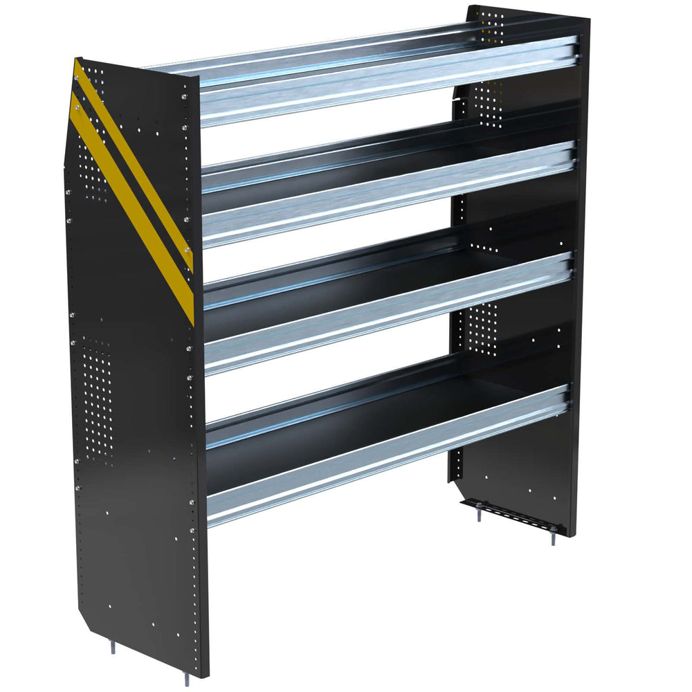 N5 Series Cargo Van Shelving, 60″ Wide, 4 Trays – N5-DS60-4