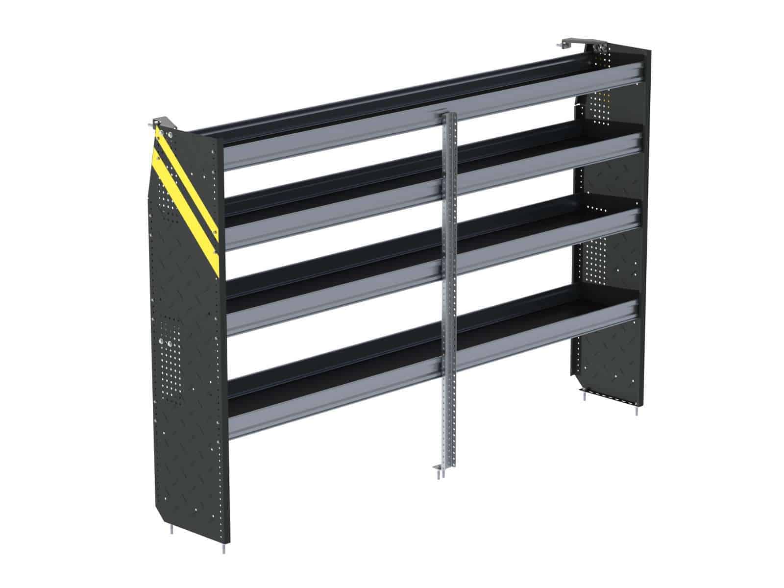 HVAC Van Shelving Package, Ford Transit Med Roof, 148” WB – FTM-12