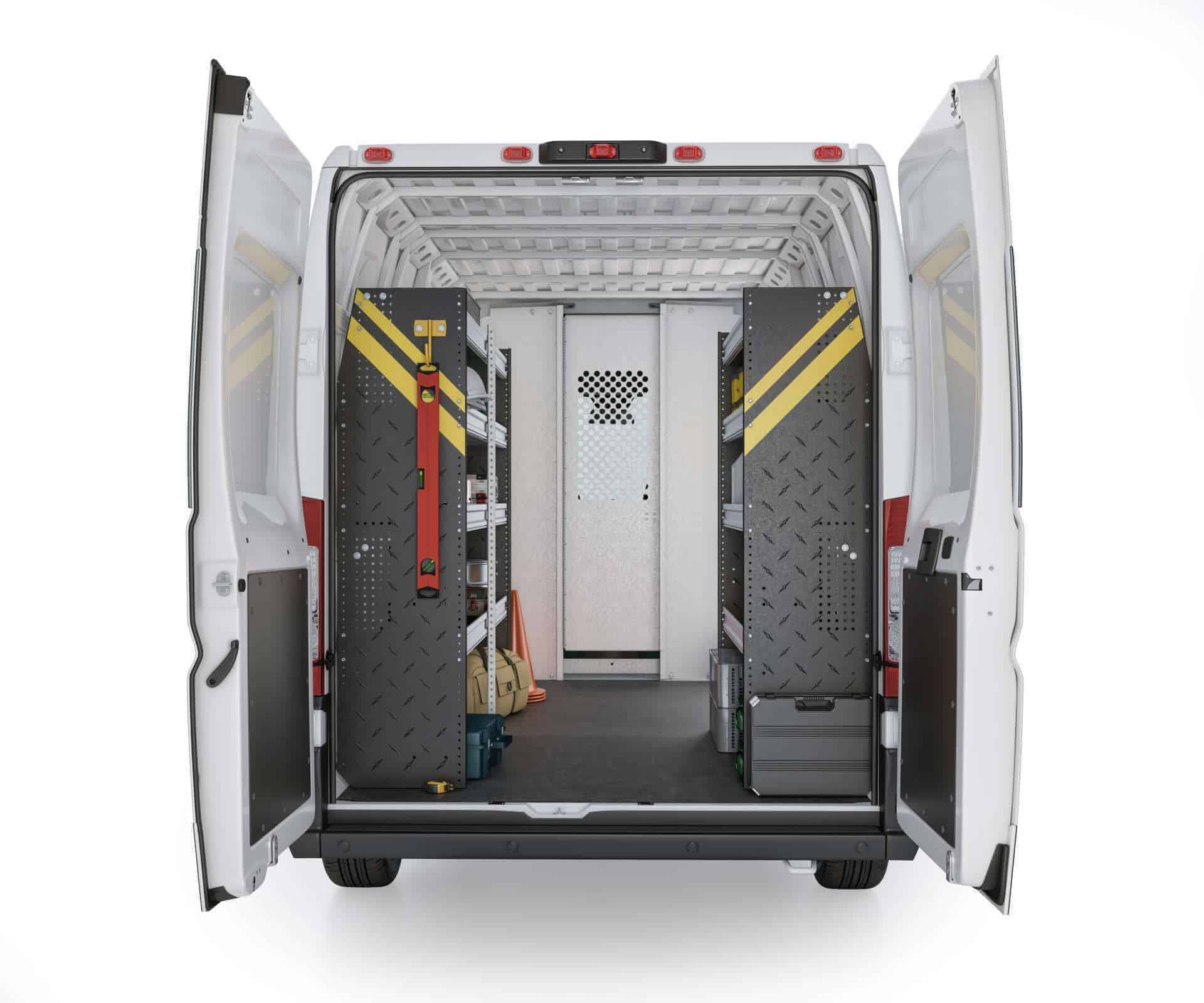 Contractor Van Shelving Package, RAM ProMaster, 118” / 136” WB – RPS-10