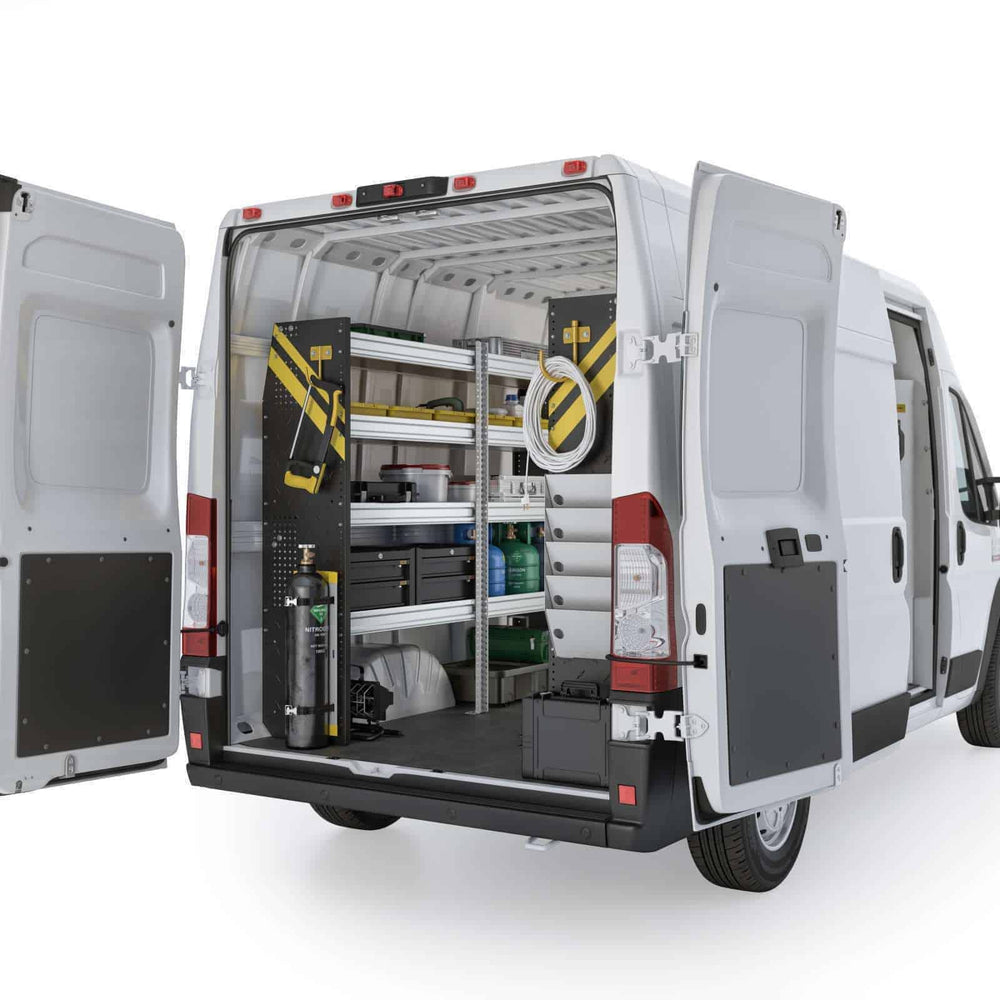 
                      
                        HVAC Van Shelving Package, RAM ProMaster, 118” / 136” WB – RPS-12
                      
                    