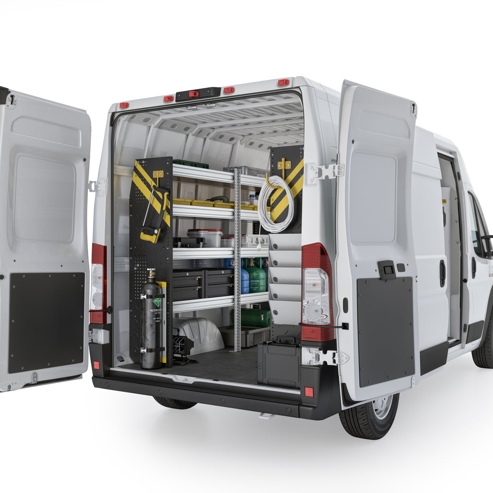
                      
                        HVAC Van Shelving Package, RAM ProMaster, 159” WB – RPL-12
                      
                    