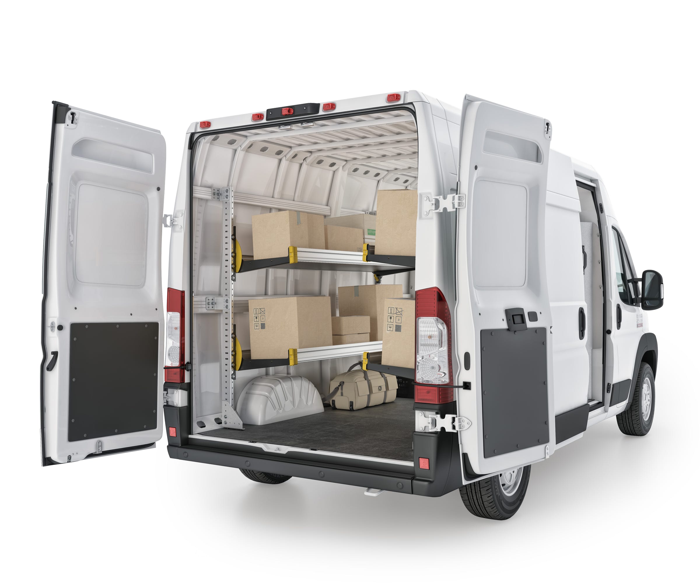 Delivery Van Shelving Package, RAM ProMaster, 159” WB – RPL-19