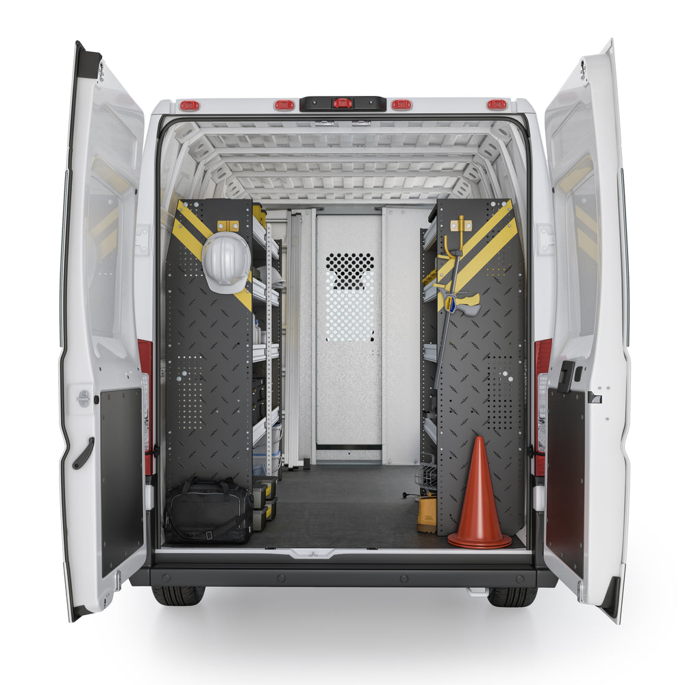 
                      
                        Mobile Service & Plumbing Van Shelving Package, RAM ProMaster, 159” WB – RPL-16
                      
                    