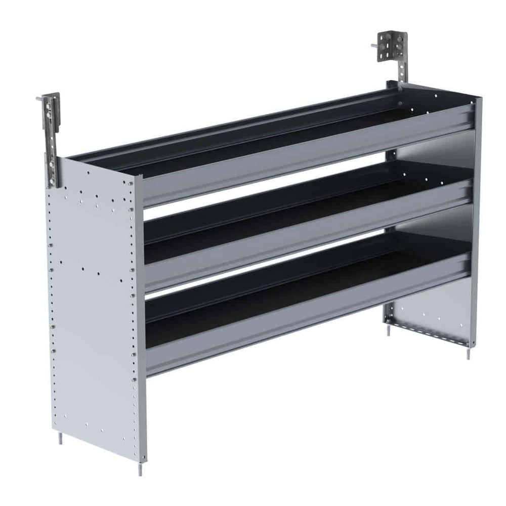S3 Series Cargo Van Shelving, 60″ Wide, 3 Trays – S3-RA60-3