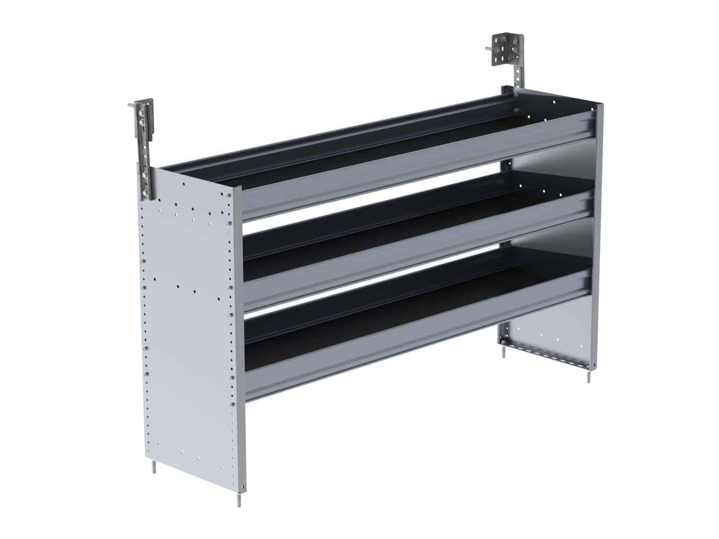S3 Series Cargo Van Shelving, 60″ Wide, 3 Trays – S3-RA60-3
