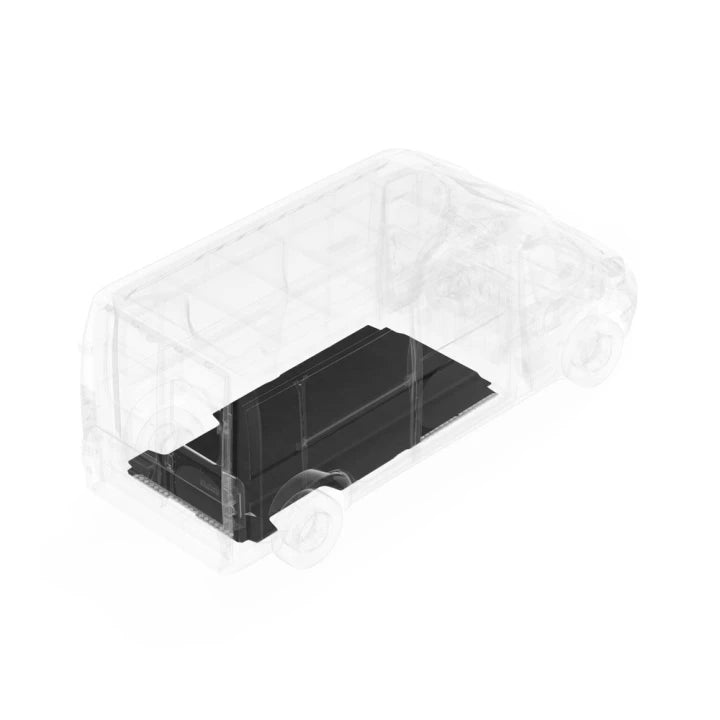 AUTOMAT-BAR RUBBER MAT KIT WITH SILLS | PROMASTER 159"