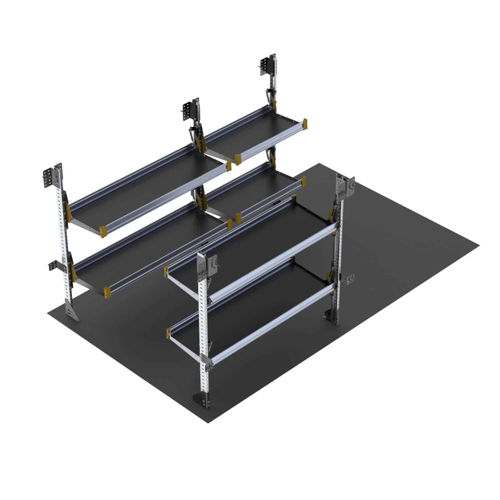 Delivery Van Shelving Package, 10′ Box Truck/Enclosed Trailer – BTS-19