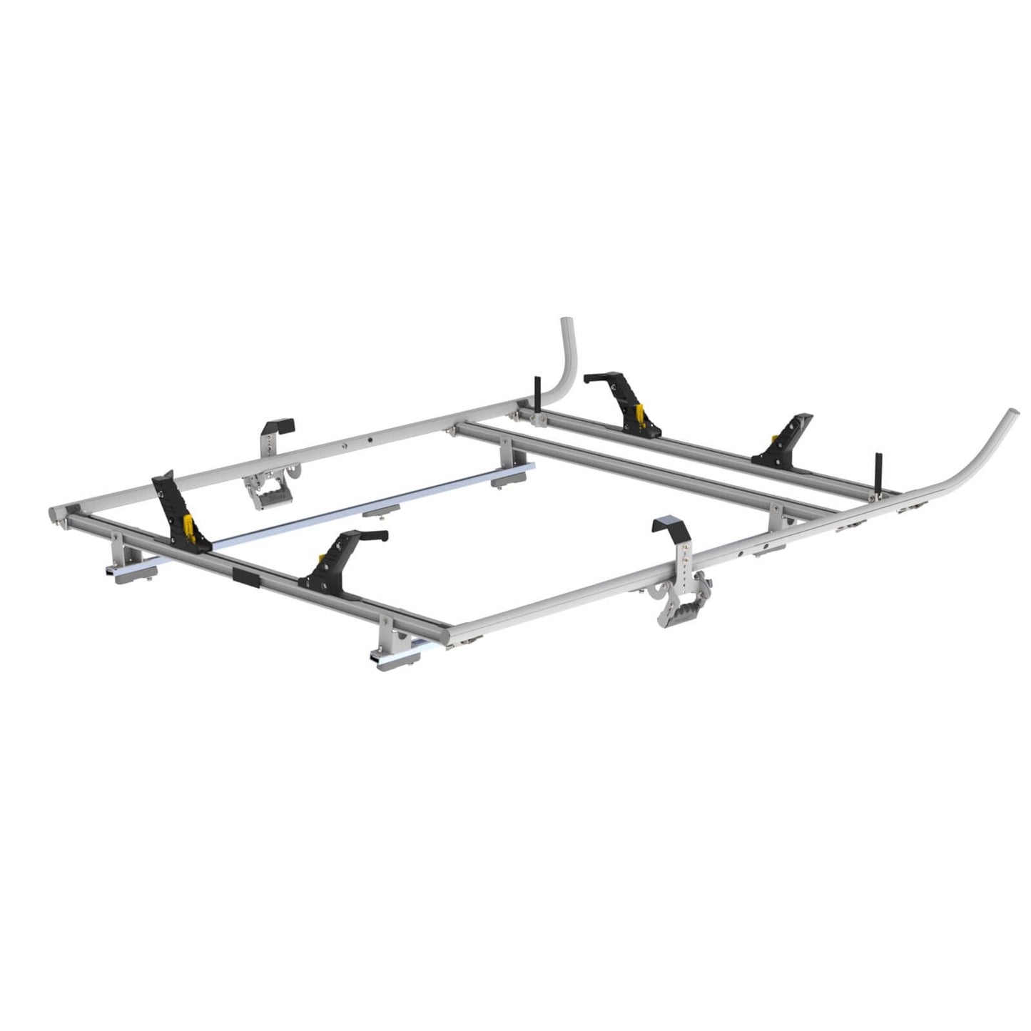 Double Clamp Ladder Rack For Ford Transit Connect, Extended 2 Bar System – 1630-TCX