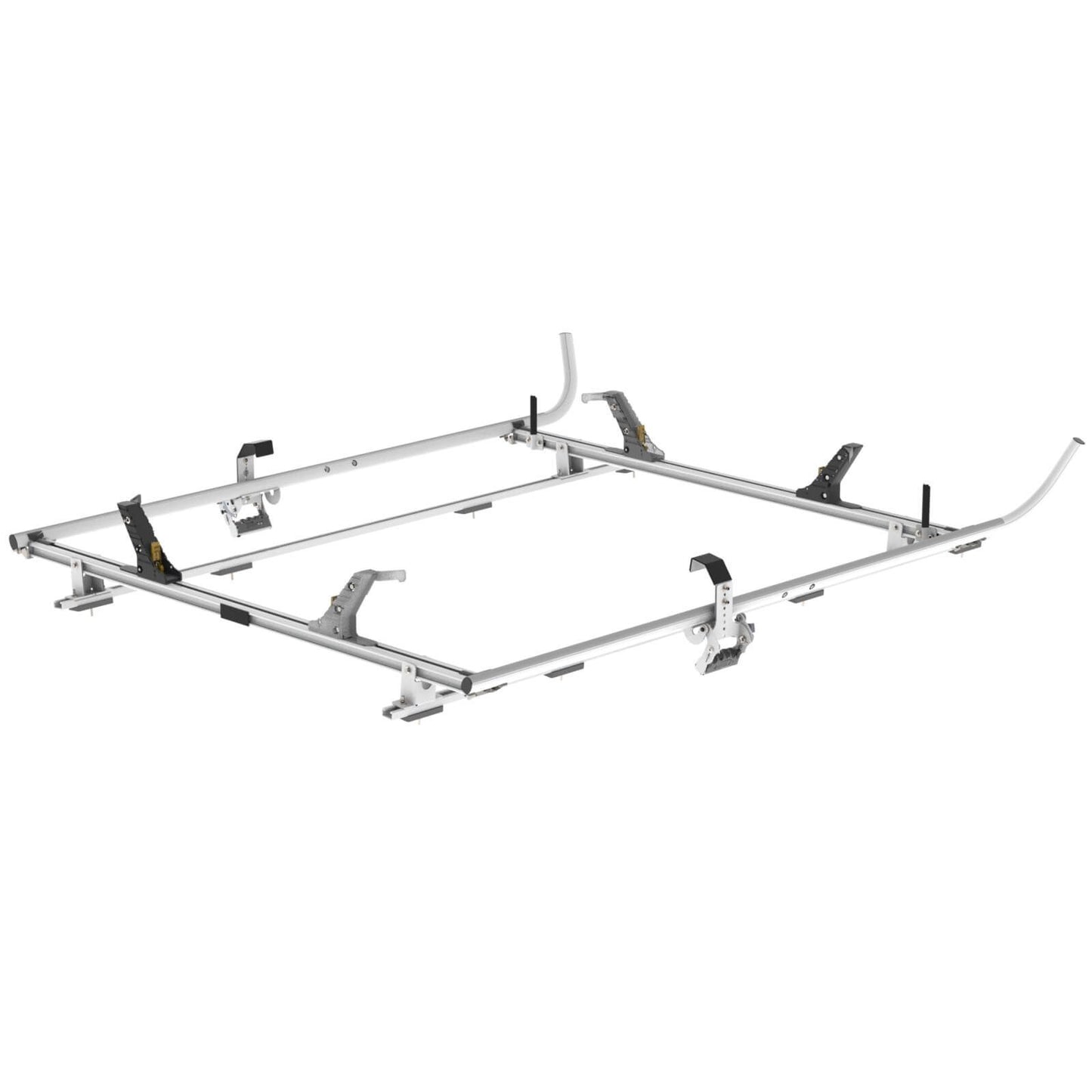 Double Clamp Ladder Rack For Ford Transit, LWB, 2 Bar System – 1630-FTL