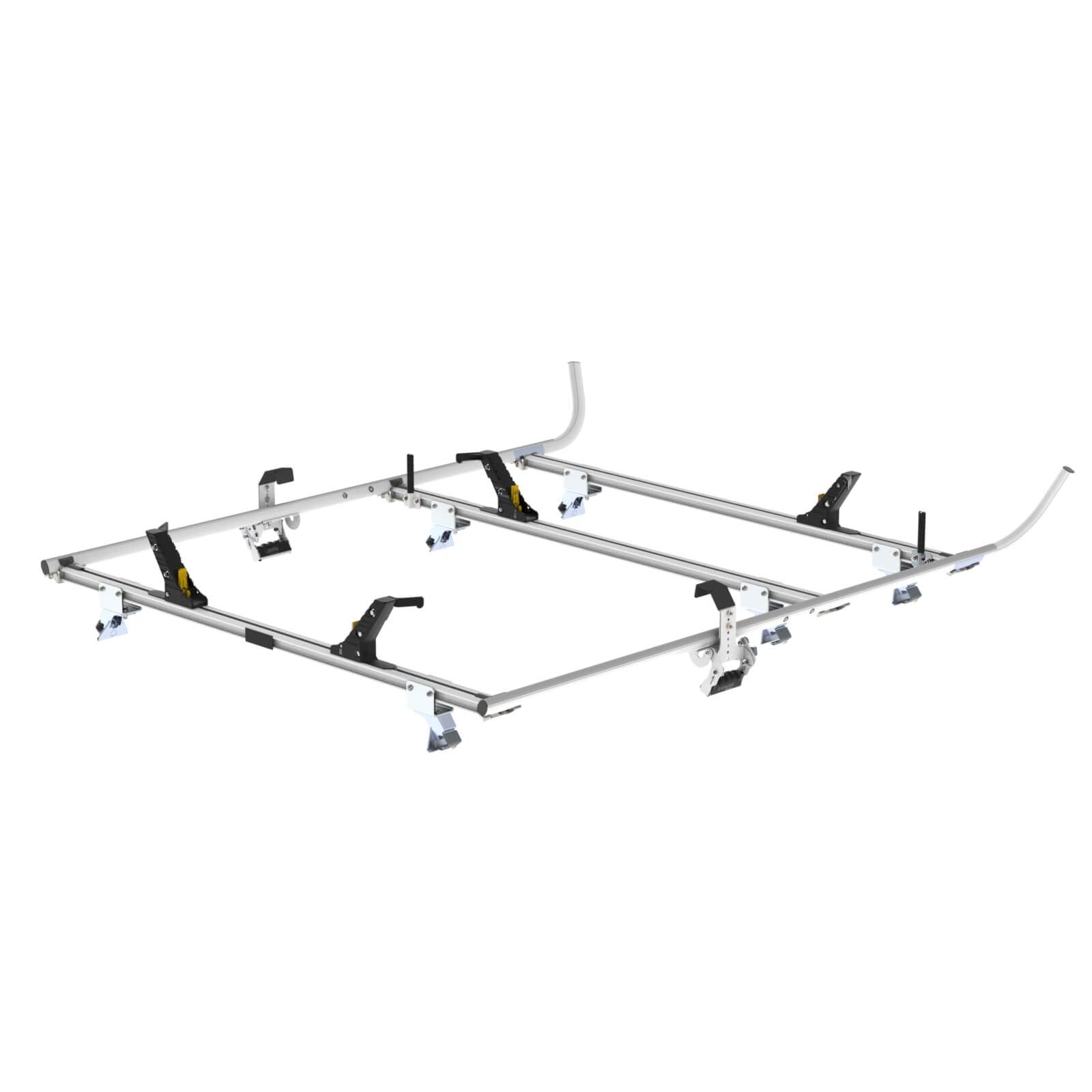 Double Clamp Ladder Rack For GM Savana / Express, 3 Bar System – 1630-GS3