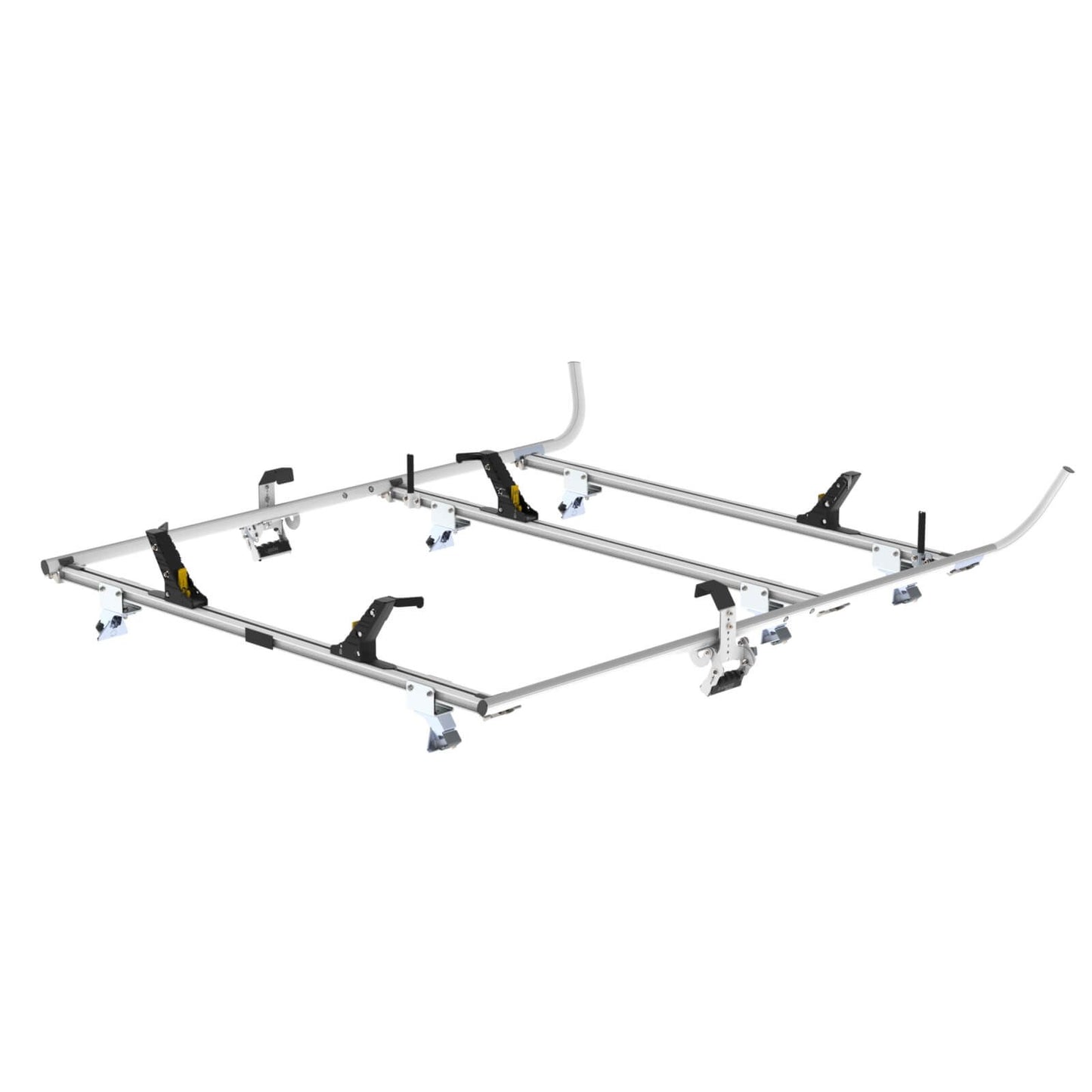Double Clamp Ladder Rack For GM Savana / Express, 3 Bar System – 1630-GS3