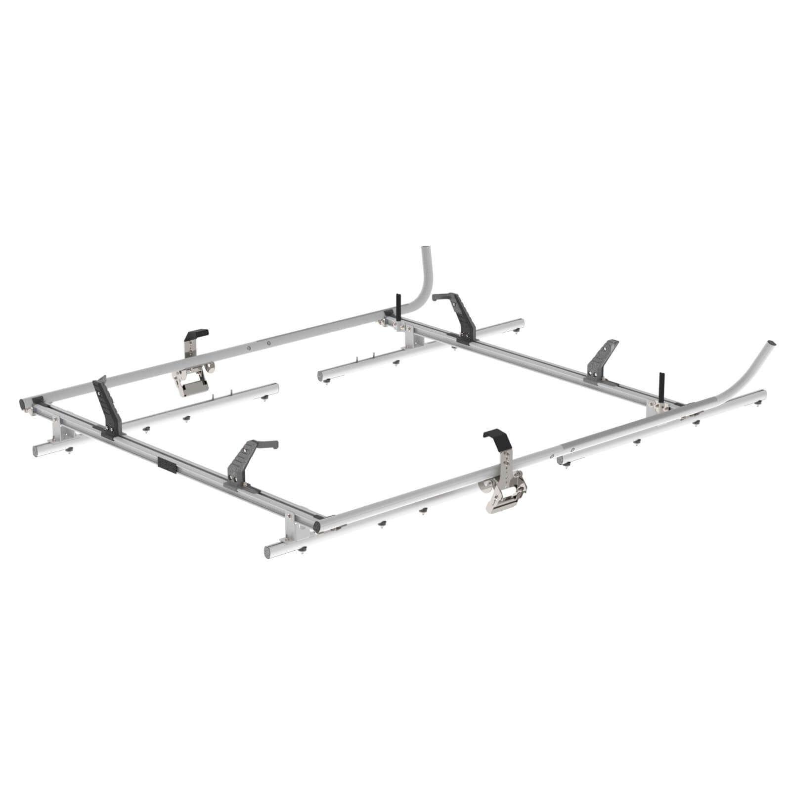Double Clamp Mercedes Sprinter Ladder Rack, 2 Bar System – 1630-DH